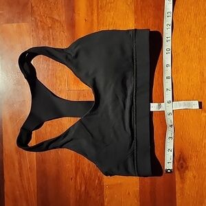 Lululemon racerback sports bra black